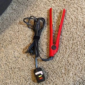 Ultra Chi 1” Flat Iron - red